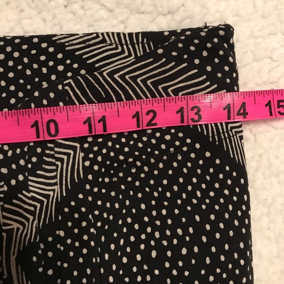 🔴4 for 25🔴 Lucky Brand Cream & Black Wrap Skirt - Picture 3 of 8